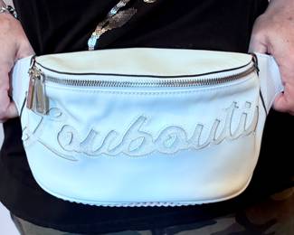 Louboutin Back Pack, Fanny Pack or over the Shoulder Bag