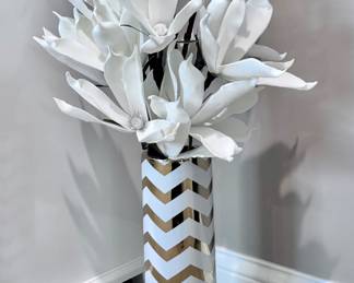 Tall Vase with Floral