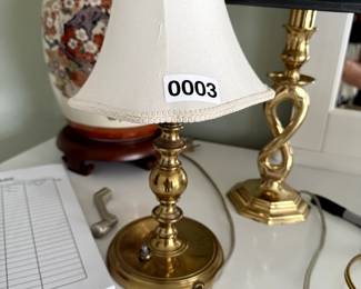 Brass lamp