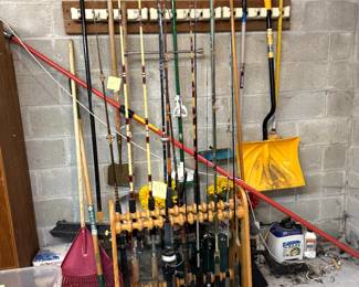 Assorted Fishing Poles