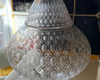 Rosenthal crystal punch bowl
