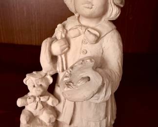 "Little Artist" by Dee Crowley - Austin Sculpture Figurine 