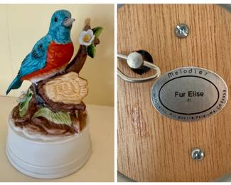 Melodies Bird Music Box - "Fur Elise"