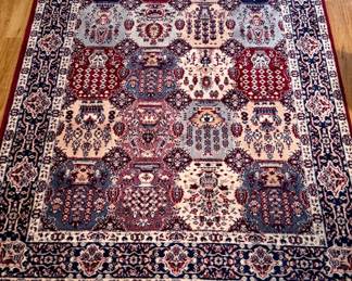 Kara Mar Karastan Wool Rug - approx. size 4'1" x 5'7"