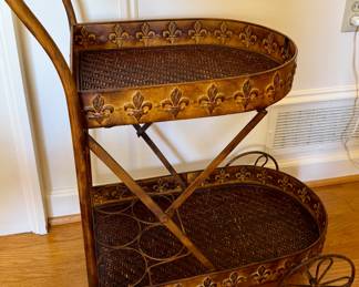 Metal Bar Cart