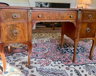 Writing Table with Inlay Details