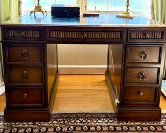Two Pedestal Desk - Sligh Lowry
