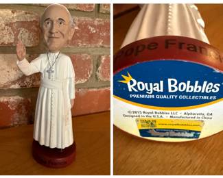 Royal Bobbles - Pope Francis