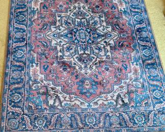 Karastan Antique Serapi Wool Rug - approx. size 4'3" x 6'
