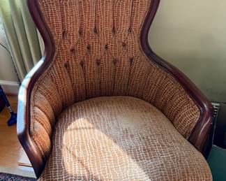 Victorian Style Parlor Chair