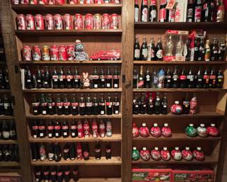 Coca Cola bottle collection