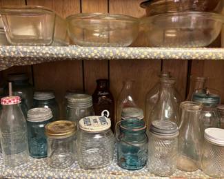 Vintage jars