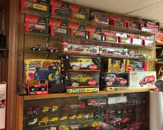 Coca cola collectible cars