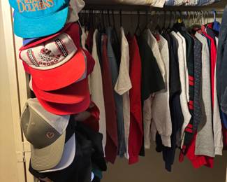 Vintage hats and clothing