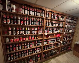 Coca Cola bottle collection