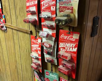 Coca cola collectible cars