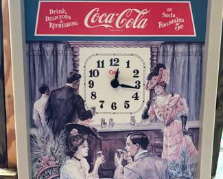 Coca Cola clock