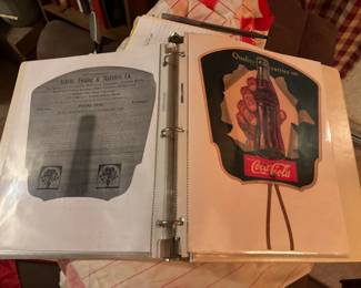 Collection of copies of vintage fans