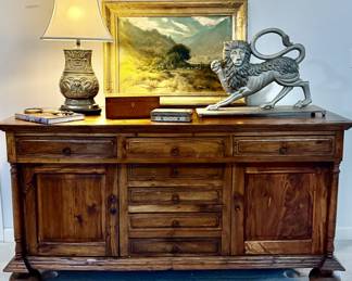 Fabulous Spanish Revival cabinet