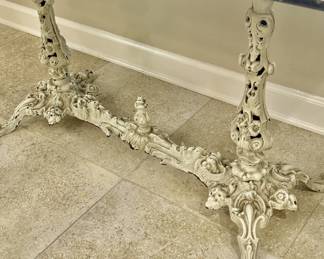 Amazing antique cast iron Victorian server