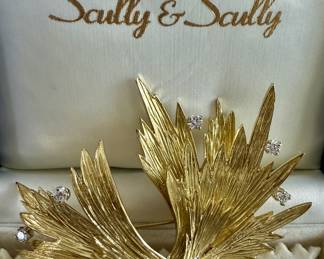Custom brooch online retail was $30,000