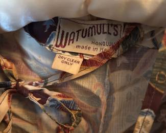 Watumull's Hawaiian Dress