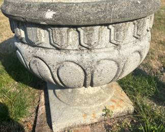 Concrete Urn Planter