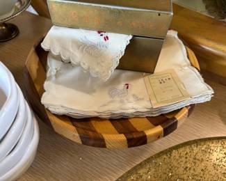 Rooster Embroidered Napkins