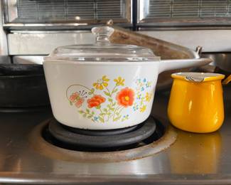 Corning Ware Wildflower Sauce Pan