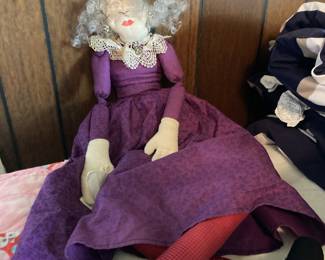 Red Hat Society Doll