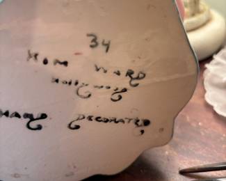 Kim Ward Hollywood California Girl with Baskets Figurine