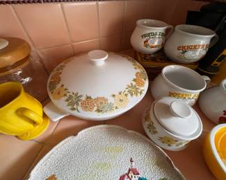 Noritake Progression "Sunnyside" Lidded Casserole Dish and Sugar Bowl