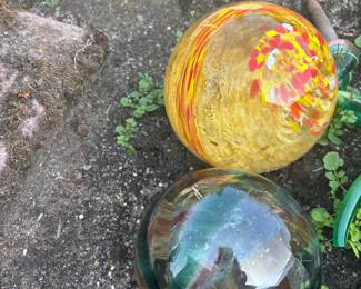 Blown Glass Fishing Floats
