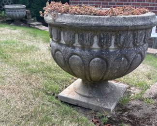 Concrete Urn Style Planter