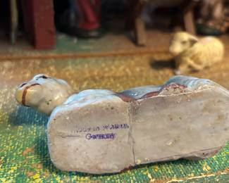 Germany Paper Mache Nativity Scene