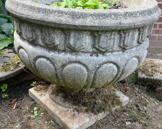 Concrete Urn Style Planter