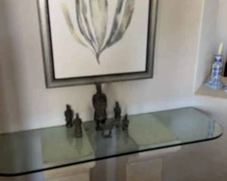Glass Top Buffet Table And More