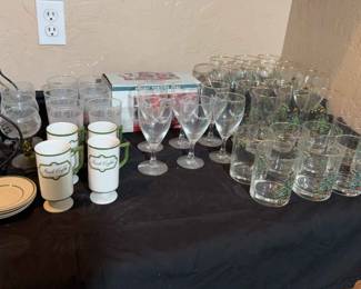 Assortment Of Glassware For Many Different Occasions 
