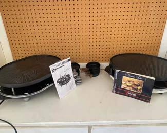 Two Raclette Grills Swiss And Vivalp