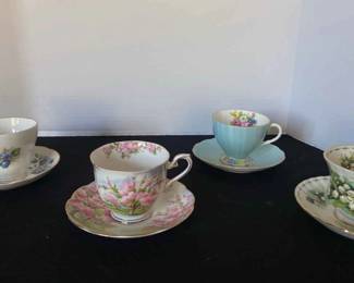 Bone China Tea And Saucer Sets