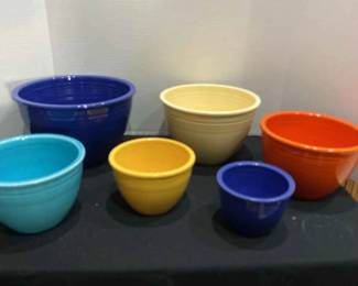 Fiesta Ware Nesting Bowl Set