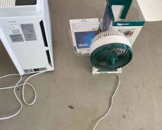 Levolt Air Purifier And Duracraft Fan