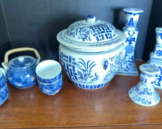 Blue And White Decor
