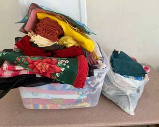 Colorful Linens Lot