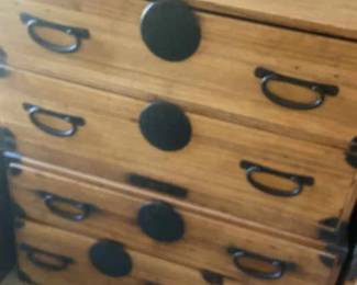 Japanese Kasane Isho Kimono Tansu Storage Chest