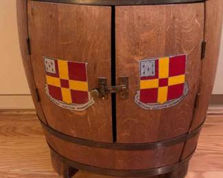 Is It A Barrel Or Is It A Bar Cabinet 