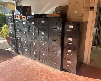 File Cabinets, Scrap Metal