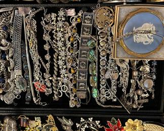 Heather from Le Meilleur Luxury (independent from the estate sale) will also be on-site with her collection of designer handbags and jewelry. Hermes, Tiffany, Chanel, Gucci, Celine, and more