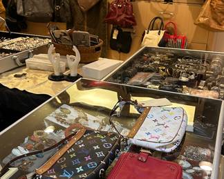 Heather from Le Meilleur Luxury (independent from the estate sale) will also be on-site with her collection of designer handbags and jewelry. Hermes, Tiffany, Chanel, Gucci, Celine, Louis Vuitton and more