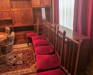 Buffett - $100; Chairs - sell w/ table